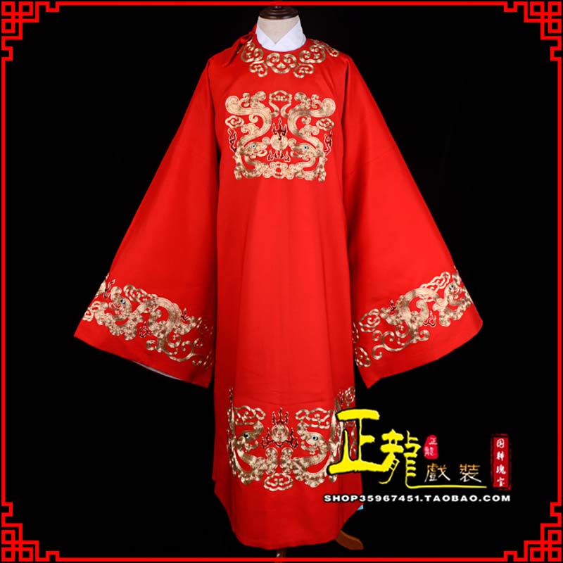 礼泉戏曲官衣官服舞台演出