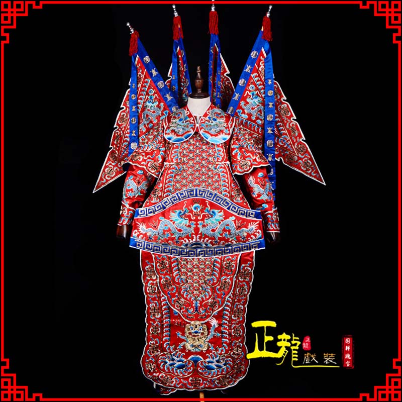 礼泉武生戏服戏曲武将靠